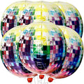 KatchOn Large Disco Ball Balloons - 22 Inch, Pack of 6, Decades Party Decor by KatchOn