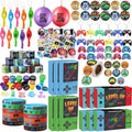 HyDren 147 Pcs 12 Sets Video Game Party Favors for Kids by HyDren