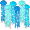 6-Pack Jellyfish Paper Lanterns, Under the Sea Party Decorations by ADLKGG