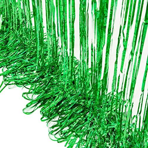 BRAVESHINE Foil Fringe Curtains | Photo Booth Party Streamers Backdrop - Image 6