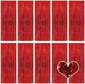 10 Pack Red Backdrop Curtain 3.2ft x 8.2ft Metallic Tinsel Foil Fringe Curtains Photo Booth Background for Birthday Party Decoration Baby Shower Engagement Wedding Christmas Decoration (Red) by Ohiyoo