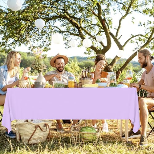 14 Pack Pastel Table Cloths for Parties, 54 x 108 Inch - Image 6