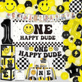 Kriyokiaa One Happy Dude 1st Birthday Decorations for Boy Party by Kriyokiaa