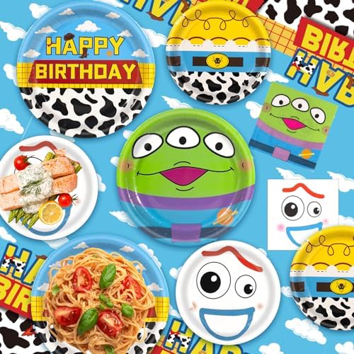 182pcs Toy Theme Party Supplies,Serve 30 Guests - Image 3