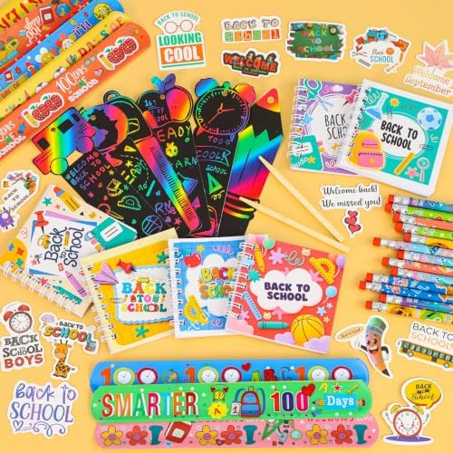 24 Pack Back to School Gifts for Students, Classroom Welcome Gift Set with Stationery Supplies, First Day of School Gifts, Teacher Rewards and Student Appreciation Favors - Image 7