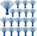 Crowye 18 Pcs Blue Foil Spray Centerpiece Table Decoration for Halloween by Crowye