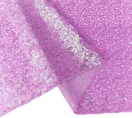 6 Packs 12 x 72 inches Sequin Table Runner, Lavender Glitter Table Runner for Birthday Party Supplies Wedding Engagement Baby Shower Holiday Celebration Event Decorations - Image 4