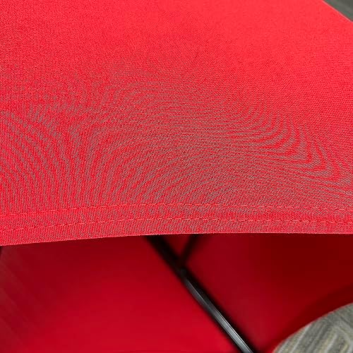 HAINARverS Stretch Spandex Folding Chair Covers 30PCS Red, - Image 5