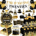 Roaring 20s Party Decorations Tableware Set Serves 25 Guests by Yingoto