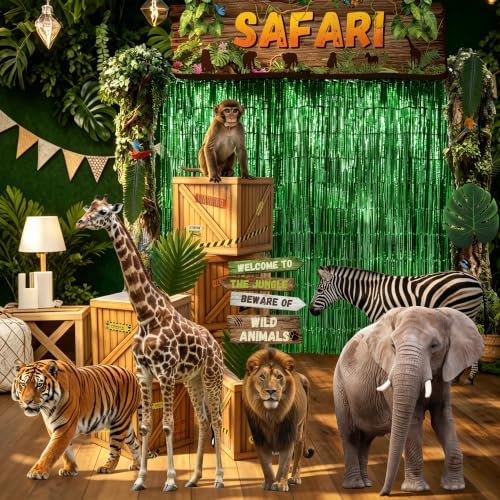 Fovths Jungle Safari Party Decorations Set 25 Pcs Jungle Theme Favor - Image 6