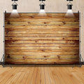 10x8ft Wood Backdrop Rustic Wooden Backdrop Wall Brown by Pnylzzyxh