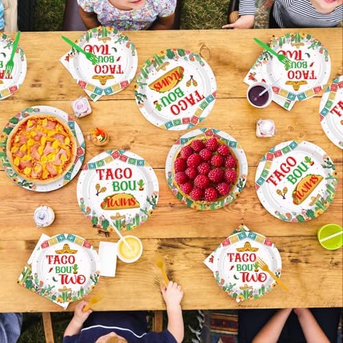 96Pcs Mexican Baby Shower Party Decorations, Serves 24 - Image 7