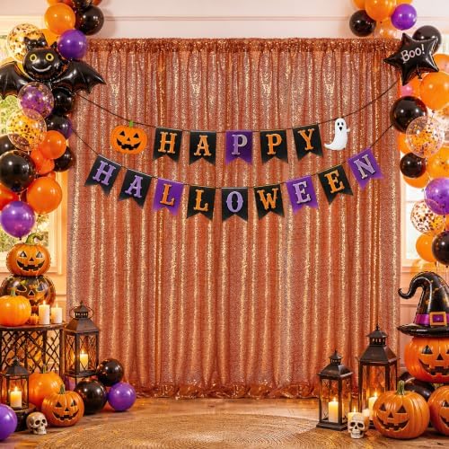 Sequin Backdrop Curtains,1 Panels 5FTx8FT Curtain Backdrop for Party - Image 5