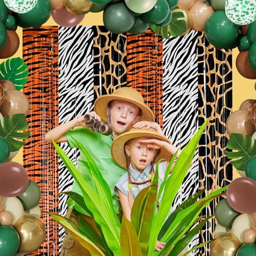 Jungle Safari Balloon Arch Garland Kit Birthday Party Decorations - Image 5