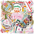 Teacher Appreciation Gifts – 100 PCS Funny Teacher Stickers | Teacher Appreciation Decorations - Teacher Must Haves Supplies Stuff Essentials Games Toys Gifts for School Classroom Students by OHOME