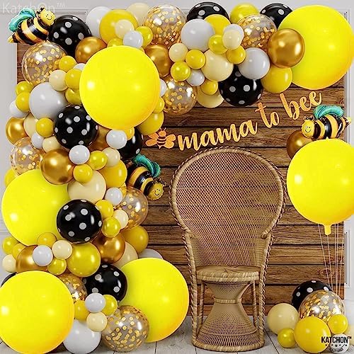 KatchOn, Yellow Mylar Balloons - 22 Inch, Pack of 6 | Yellow Foil Balloons - Image 2