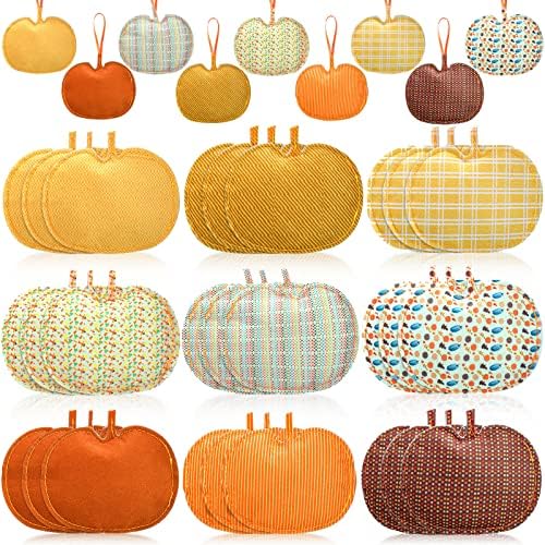Tudomro 27 Pcs Felt Fall Tree Ornament Decoration, Pumpkin by Tudomro