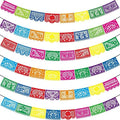 Asoulin 6 PCS Papel Picado Dia De Los Muertos, Mexican Party Decorations by Asoulin