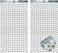 BRAVESHINE Party Snowflake Backdrop Hanging Snow Flakes Foil Fringe Curtain by BRAVESHINE
