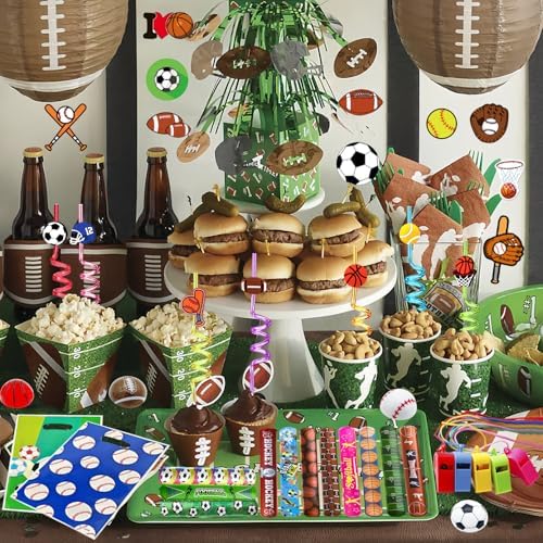 CHSLtmxq 122PCS Sports Party Favors, Goodie Bag Stuffers and Ball Toys Set - Image 6
