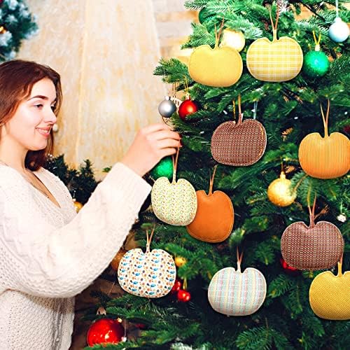 Tudomro 27 Pcs Felt Fall Tree Ornament Decoration, Pumpkin - Image 7