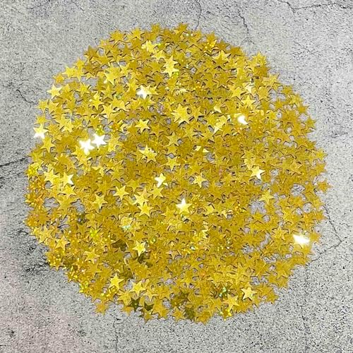 Gold Star Confetti Stars Shape Table Scatters Confetti for Star Party Wedding Decorations Beer Festival Confetti Party Sets - Image 5