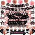 DARUNAXY Happy Workiversary Party Decorations for Women Girls(31PC) by DARUNAXY