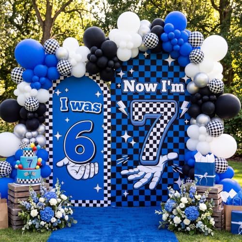 2 Set 6 7 Birthday Arch Backdrop Covers 6ft 7.2ft Arch Covers - Image 6