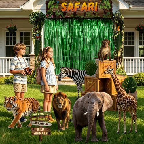 Fovths Jungle Safari Party Decorations Set 25 Pcs Jungle Theme Favor - Image 5