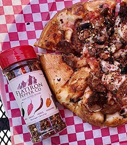 Flatiron Pepper Co - Four Pepper Blend. Premium Red Chile Flakes. Habanero - Jalapeno - Arbol - Ghost Pepper - Image 4
