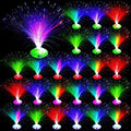 Retisee 24 Pcs Fiber Optic Lights Centerpieces Battery Powered Cone by Retisee