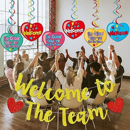 Welcome To The Team Banner Welcome Decorations Welcome Banner for Office - Image 2
