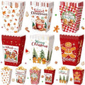 Gueevin 60 Pcs Christmas Popcorn Boxes Treat Candy Holder Party by Gueevin