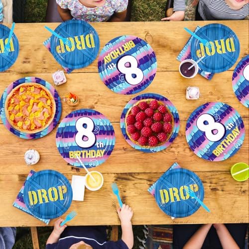 96Pcs 8th Video Game Birthday Party Decorations, Serves 24 - Image 6