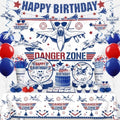 356Pcs Fighter Jet Birthday Party Decorations Tableware Set,50 Serves by Unknown