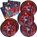 Stranger-Thing Party Supplies 40pck include 20 plates, 20 napkins for the birthday Things of Stranger party decoration by ShrooFit