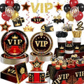 Yingto 177PCS Red Carpet Party Decorations Hollywood Birthday Set Serves 20 by Yingoto