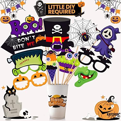 KatchOn Halloween Photo Booth Props, Pack of 56 - Image 5