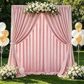 Dusty Rose Backdrop Curtains 20ftx10ft Wedding Polyester Photo Drapes by SoarDream