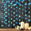 Patelai 130 ft Star Garland Banner Decor,Holographic Blue by Patelai