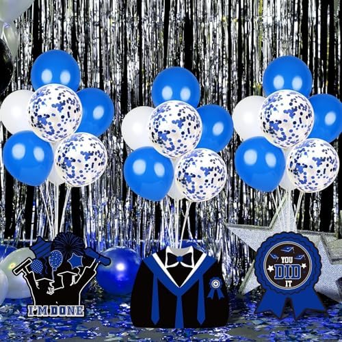 6 Sets 2026 Graduation Balloon Stand Kit for Table Decorations Class of 2026 Congrats Grad Table Centerpiece Grad Prom Themed Decoration for Grad School College Ceremonies Party Supplies - Image 6
