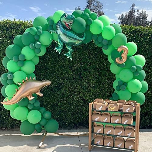 Voircoloria 105pcs Green Party Latex Balloons, 12inch - Image 5