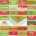 Beeveer 24 Pcs Lime Green Christmas Photo Booth Props, Monster Christmas by Beeveer