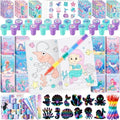BenLouis 96Pcs Mermaid Coloring Set for Kids Party Favors by BenLouis