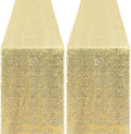 2 Packs 12 x 72 inches Sequin Table Runner, Gold Glitter Table Runner for Birthday Party Supplies Wedding Engagement Baby Shower Holiday Celebration Event Decorations by Yblut