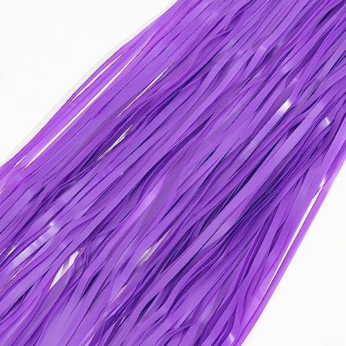 Purple Tinsel Fringe Party Backdrop - 3.2ft X 8.2ft - 2 Packs - Image 6