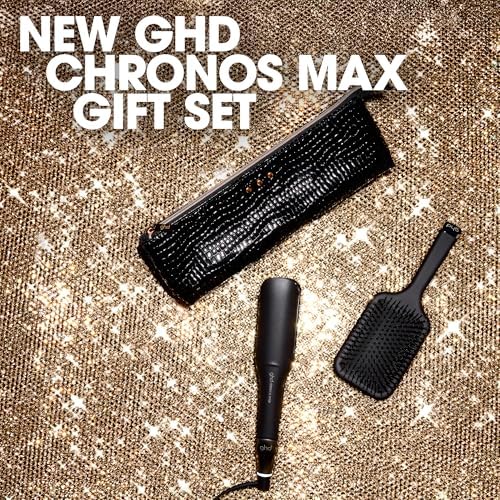ghd Chronos Max 2” Styler Professional Flat Iron, Gift Set, Black Gift Set - Image 2
