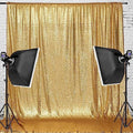 Gold Sequin Backdrop 20FTx10FT NO See-Through Photobooth Backdrop Curtains for Birthday Party Wedding Decoration by JuyaDelight