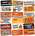 Beeveer 24 Designs Thanksgiving Photo Booth Props Sign, Friendsgiving Props by Beeveer