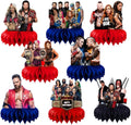 8Pcs Wresting Table Centerpiece Birthday Party Supplies Table Decorations for Wresting Themed Party Decorations by ARHAVI